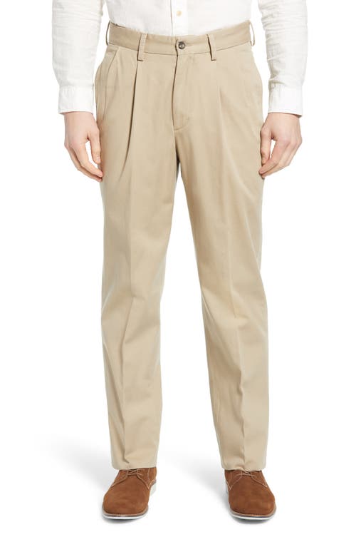 Berle Charleston Khakis Pleated Chino Pants
