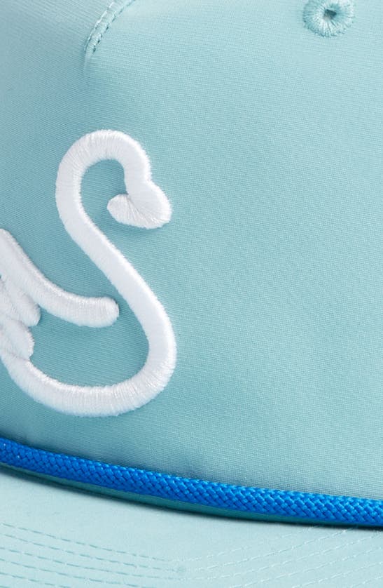 Swannies Dubs Swan Golf Hat In Marine-ocean