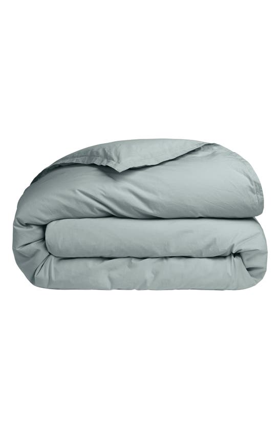 Shop Parachute Percale Duvet Cover In Spa