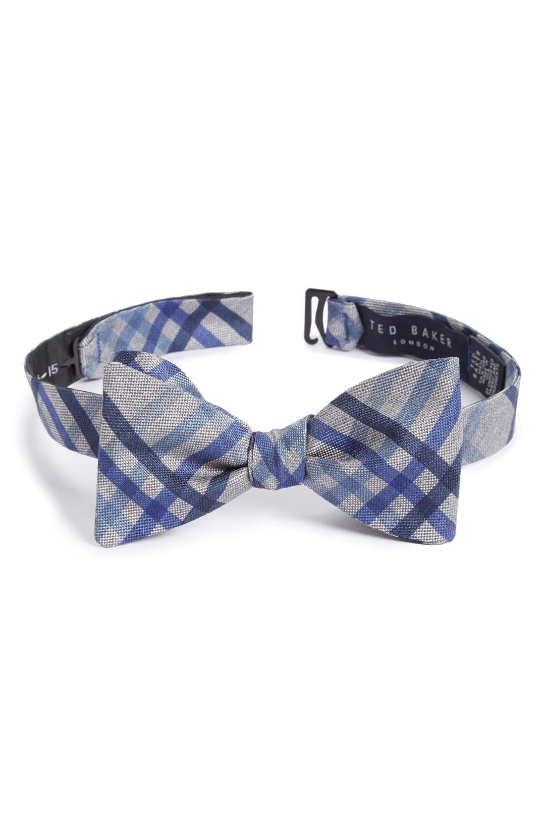 Ted Baker London Plaid Silk Bow Tie Nordstrom