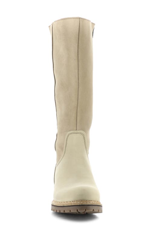 Shop Bos. & Co. Hudson Waterproof Boot In Latte/sand Gobi/suede