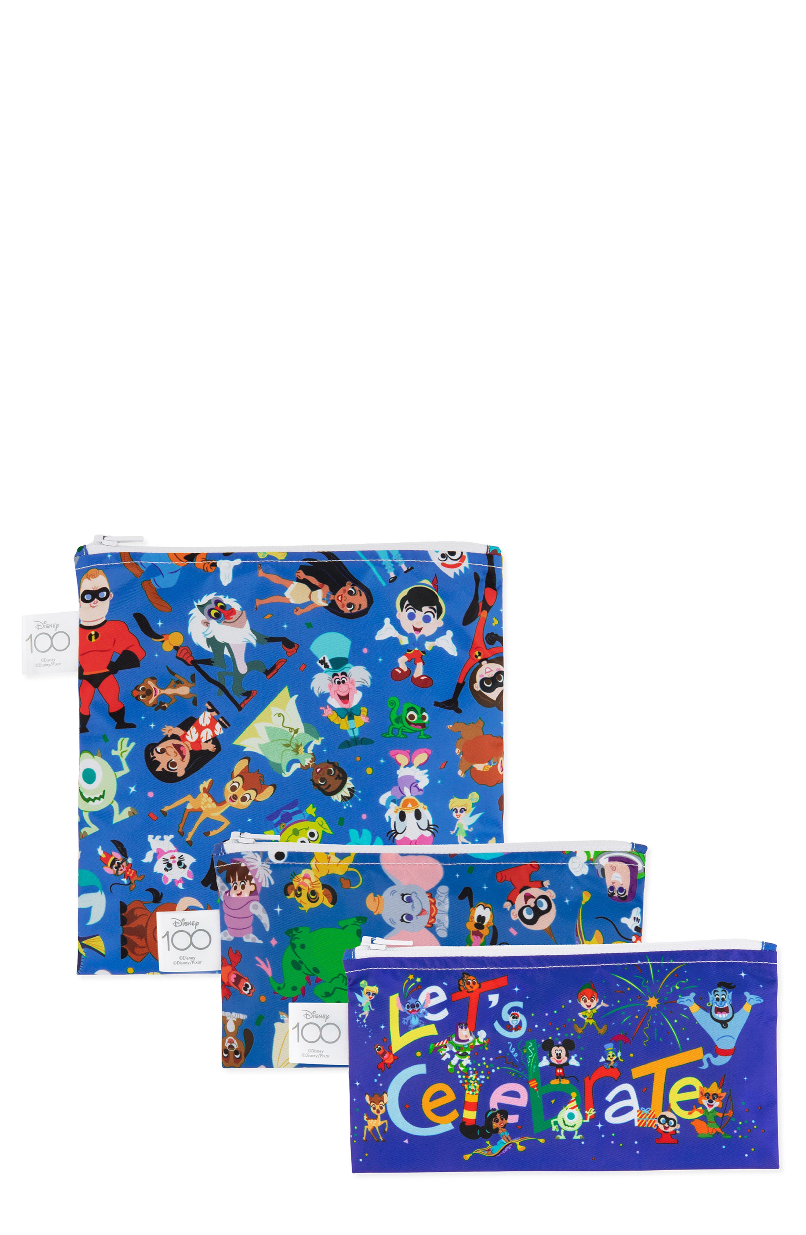 Bumkins x Disney Snack Bag Set in Disney 100 Years Celebration