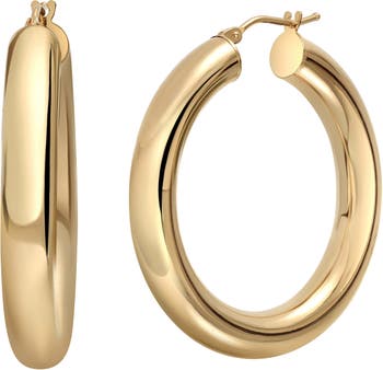 Bony Levy 14K Gold Chunky Hoop Earrings | Nordstrom