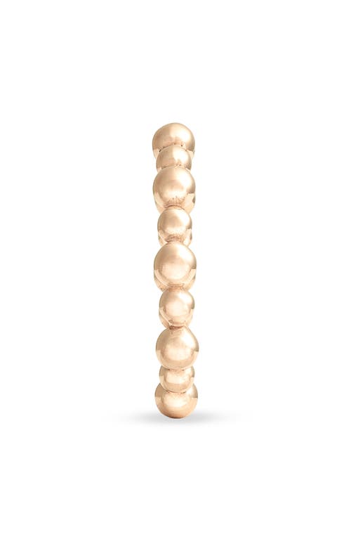 Anzie Dew Drop Band Ring In Rose Gold
