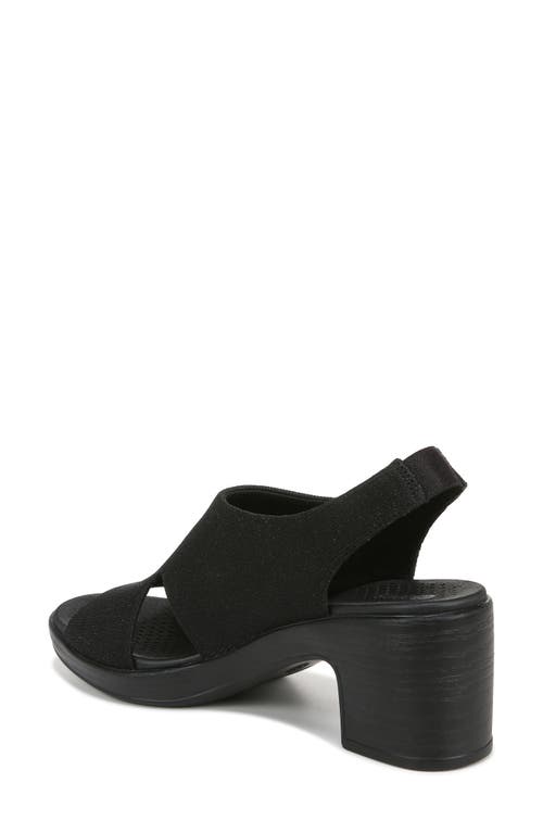 Shop Bzees Eden Slingback Sandal In Black