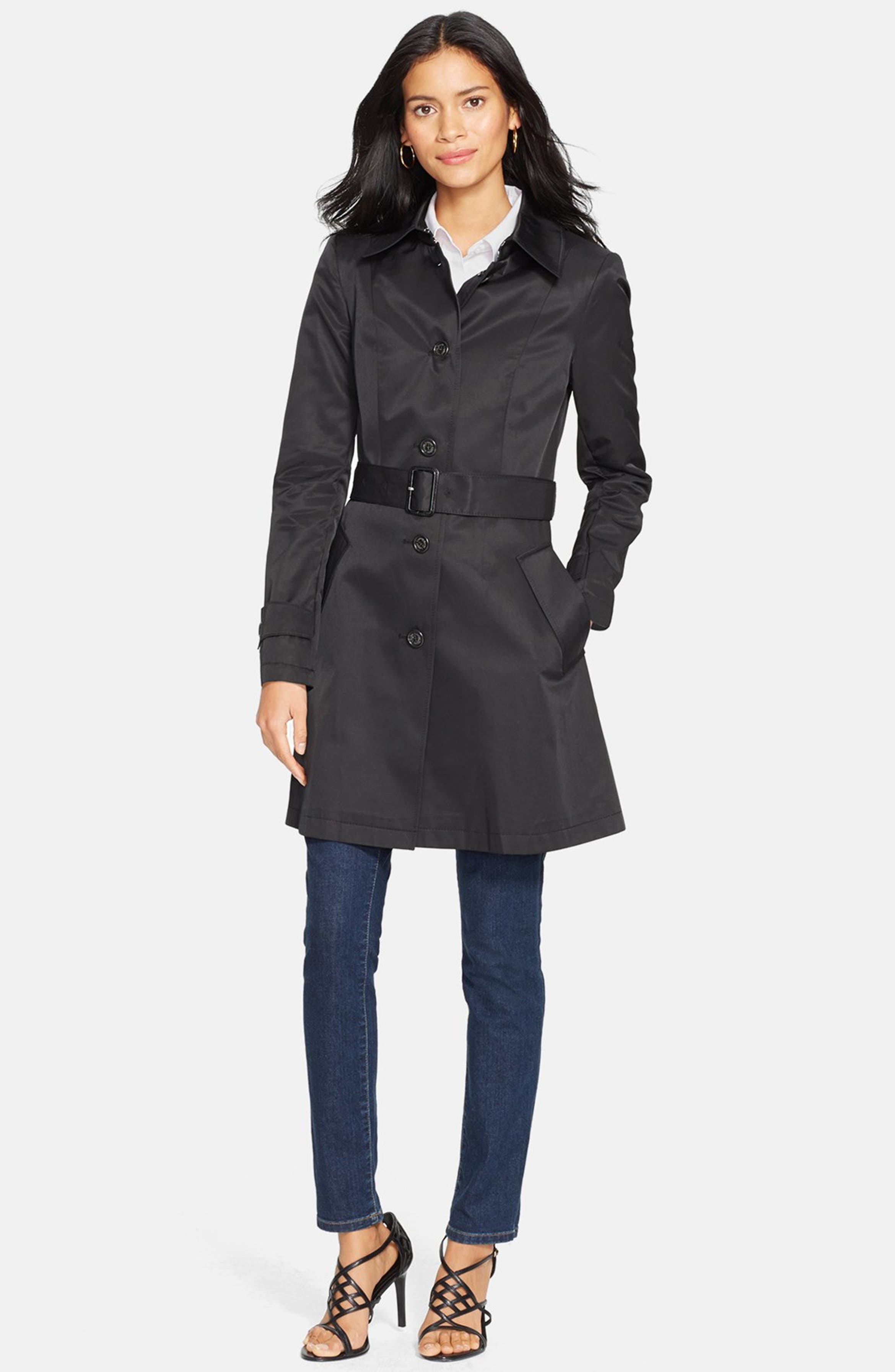 Lauren ralph lauren petite single breasted coat Clearance