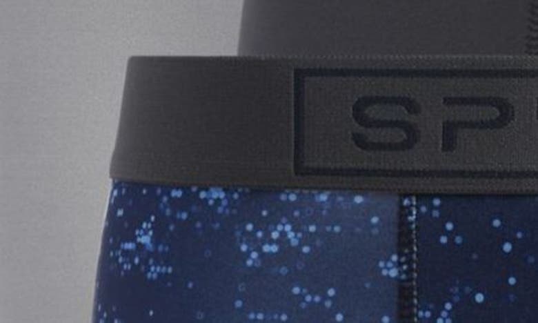 Shop Spyder 4-pack Boxer Briefs In Blue/grey