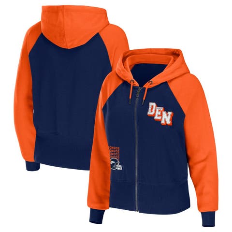 Miami Dolphins WEAR by Erin Andrews Women's Colorblock Lightweight Full-Zip  Hoodie - Orange