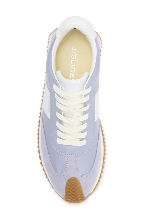 J/slides Nyc Jslides Lala Sneaker In Violet Multi