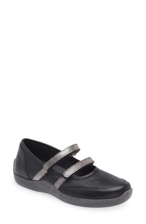 Paloma Wool Dual Strap Mary Jane Ballet Flat Black at Nordstrom,