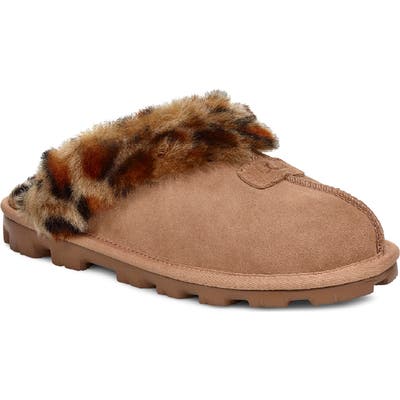 Ugg Genuine Shearling Slipper, Brown