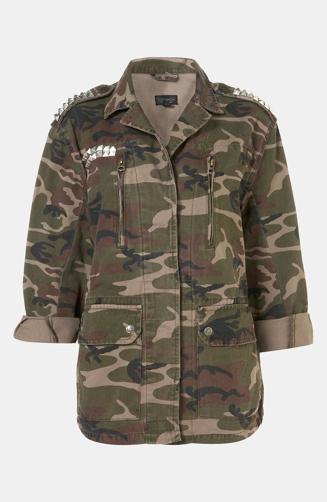 Studded Camo Jacket Nordstrom