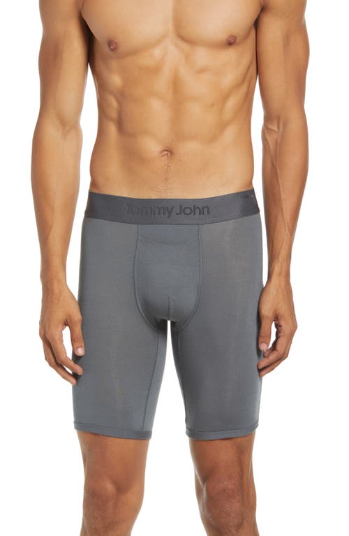 Second Skin 8-Inch Boxer Briefs in Turbulence Grey
