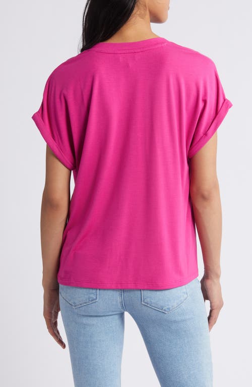 Shop Tommy Bahama Kauai V-neck T-shirt In Pineapple Pink