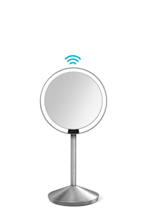 simplehuman 5-Inch Mini Countertop Sensor Makeup Mirror in Silver at Nordstrom