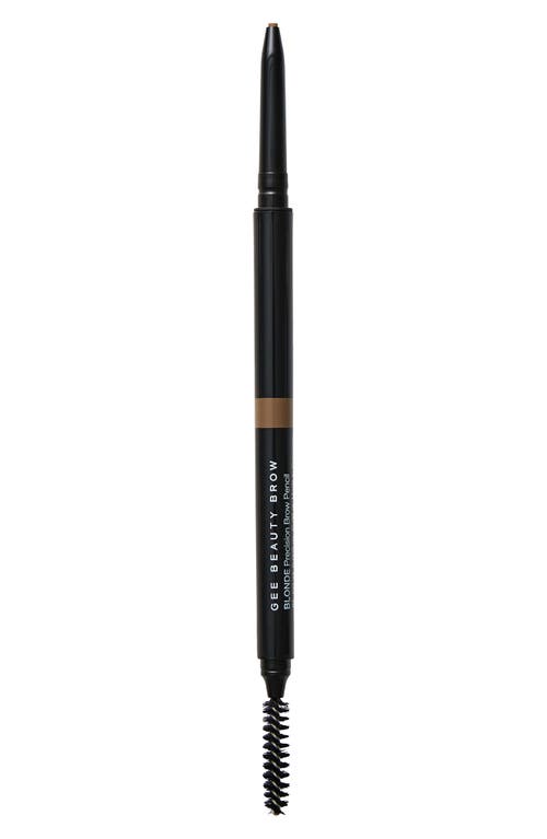 Shop Gee Beauty Precision Brow Pencil In Blonde