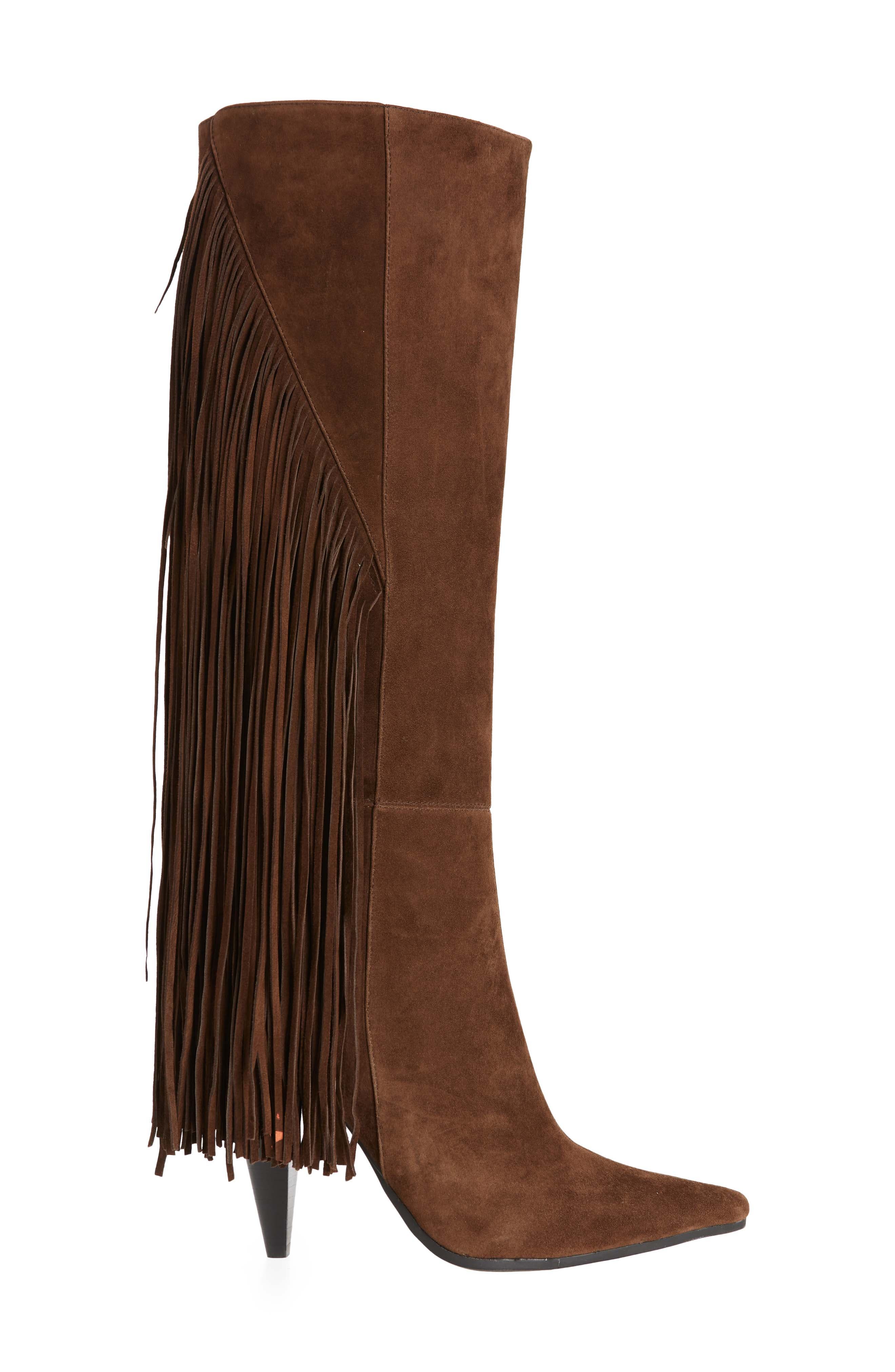 jeffrey campbell fringe boots