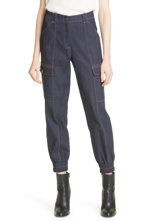 NEXT Denim Joggers Blue Denim Girl Jeans
