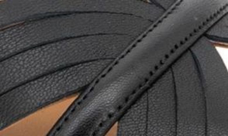 Shop Gentle Souls By Kenneth Cole Nomi Ankle Strap Platform Wedge Sandal In Black Leather