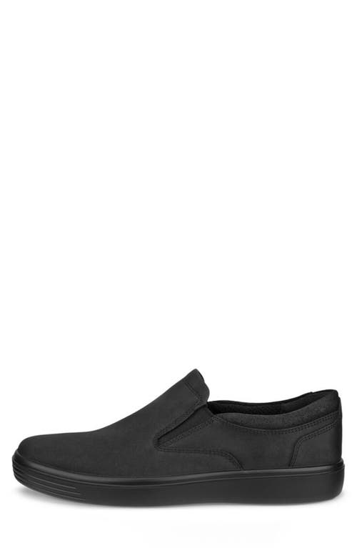 Shop Ecco Classic Slip-on Sneaker In Black/black