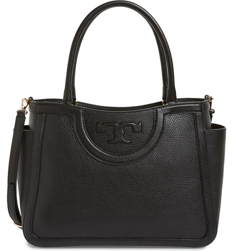 Tory Burch 'Serif T' Leather Crossbody Satchel | Nordstrom