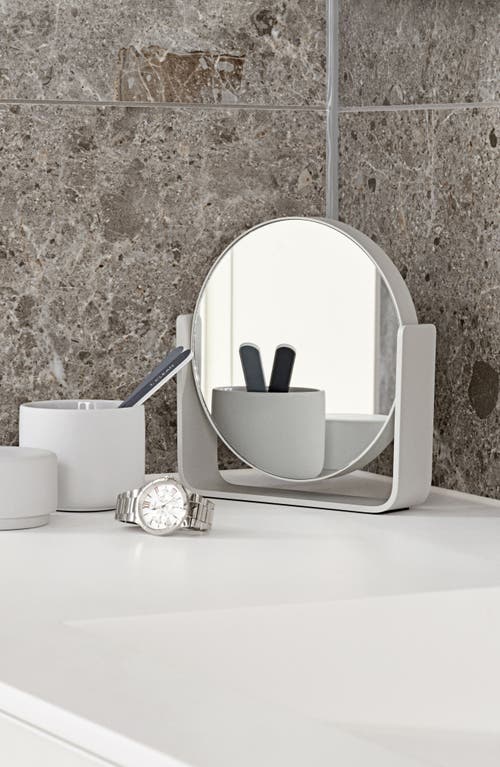Zone Denmark Ume Table Mirror In Soft Grey