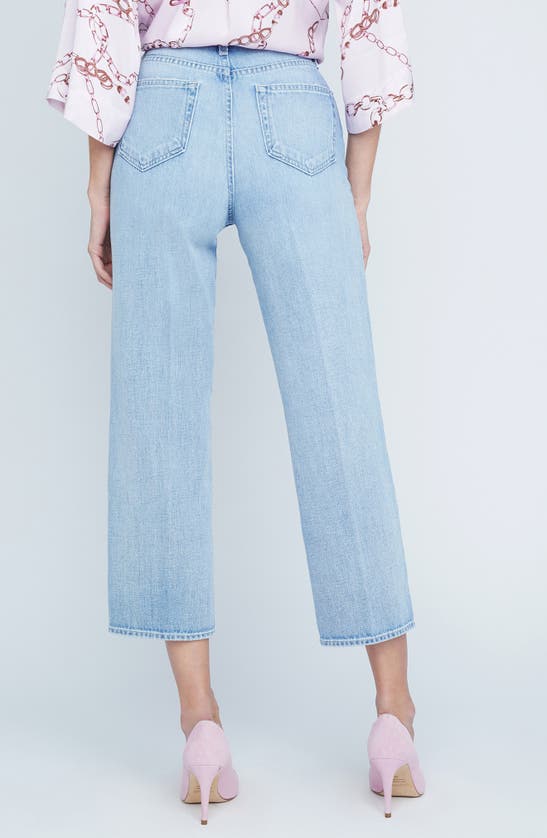 Shop L Agence June Stovepipe Crop Jeans In Palisade
