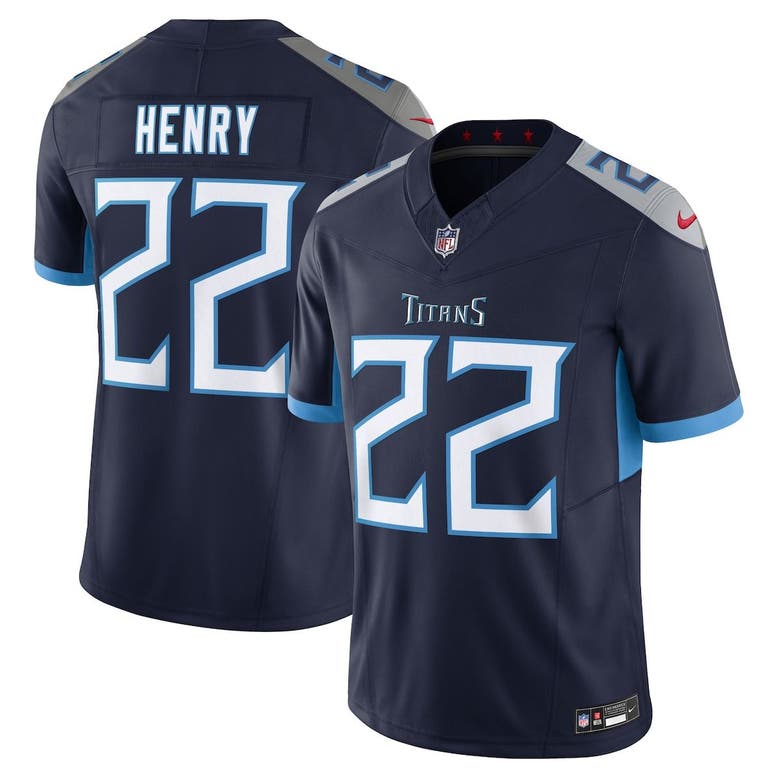 Nike Derrick Henry Navy Tennessee Titans Vapor F.u.s.e. Limited Jersey