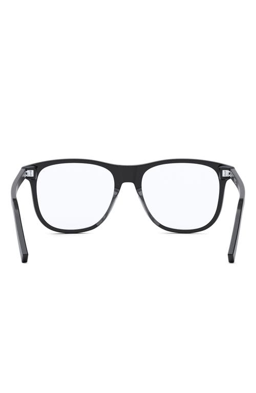 DIOR DIOR ESSENTIAL S3I 55MM SQUARE OPTICAL GLASSES 