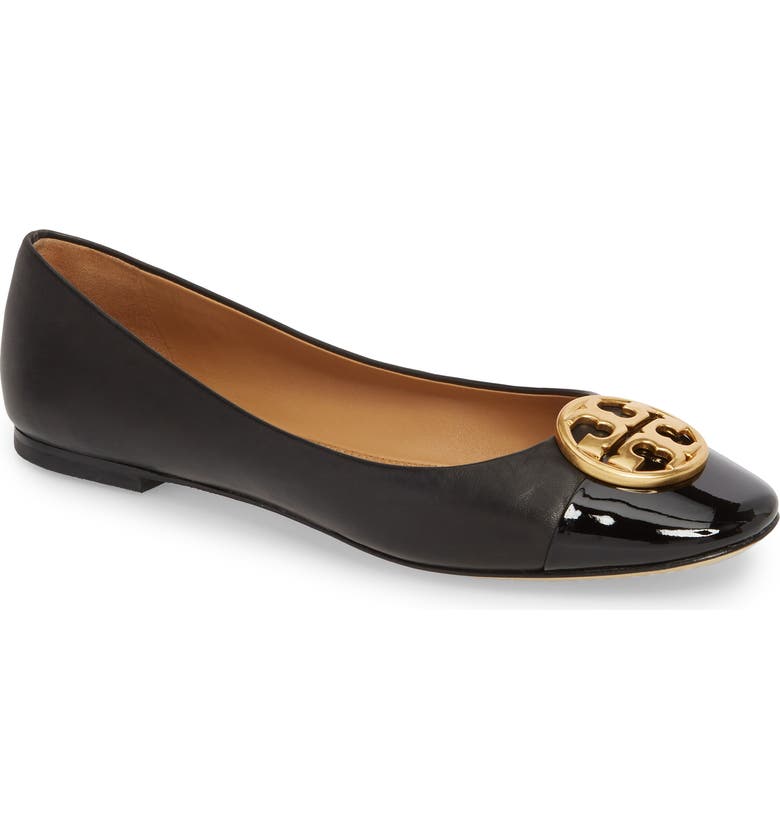 Tory Burch Chelsea Cap Toe Ballet Flat (Women) | Nordstrom