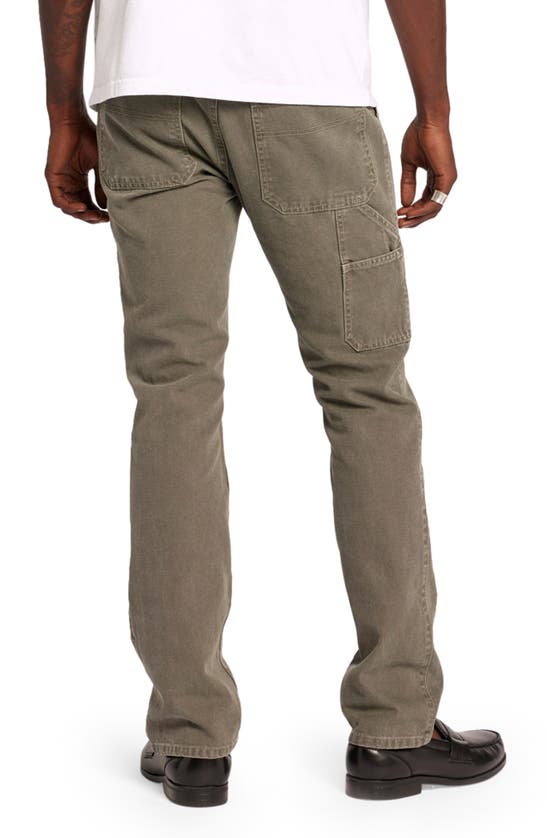 Shop Current Elliott The Williams Straight Leg Utility Pants In Army Green