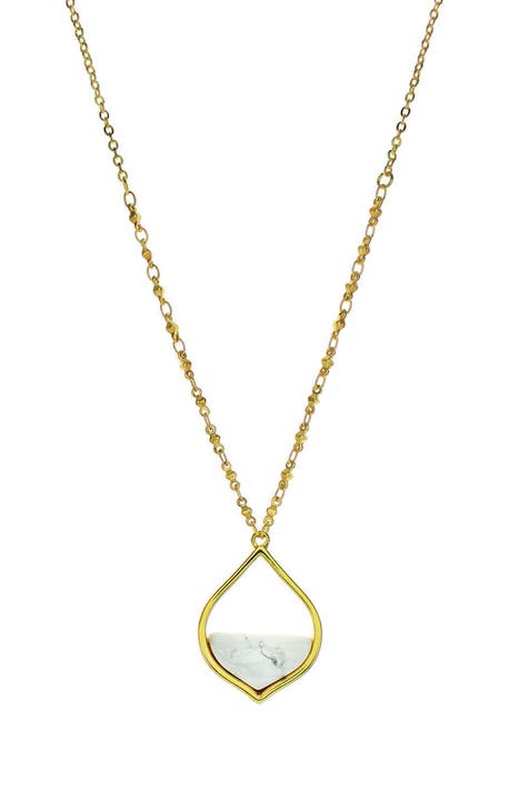 LV Blossom Sun Necklace in PG and White Mother of Pearl pendant