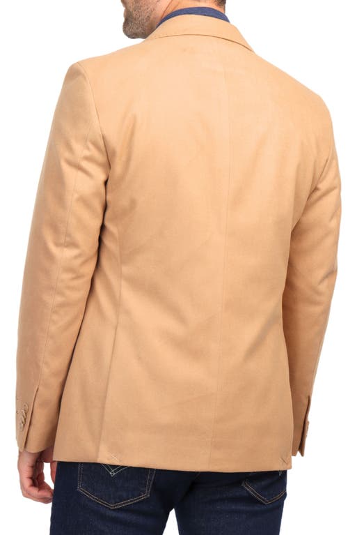 Shop Tailorbyrd Lux Cashmere Touch Sport Coat In Camel