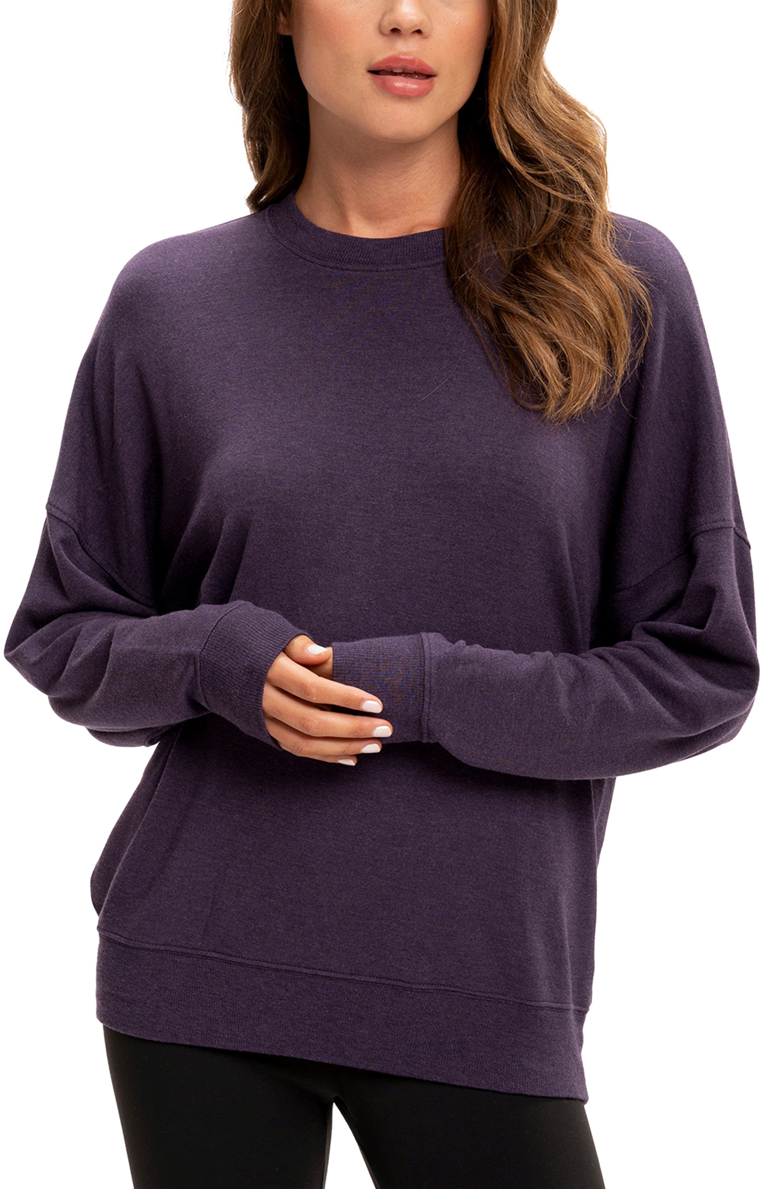 Women's Purple Sweatshirts \u0026 Hoodies 