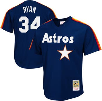 Men's Nike Nolan Ryan Houston Astros Cooperstown Collection Name & Number  Navy T-Shirt
