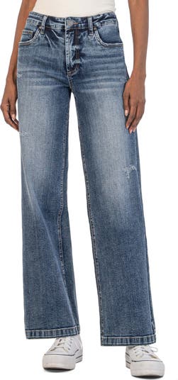 KUT from the Kloth High Waist Wide Leg Jeans | Nordstrom