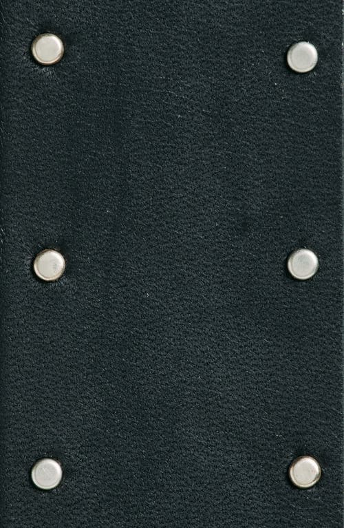 Rag & Bone Rebound Studded Leather Belt In Black