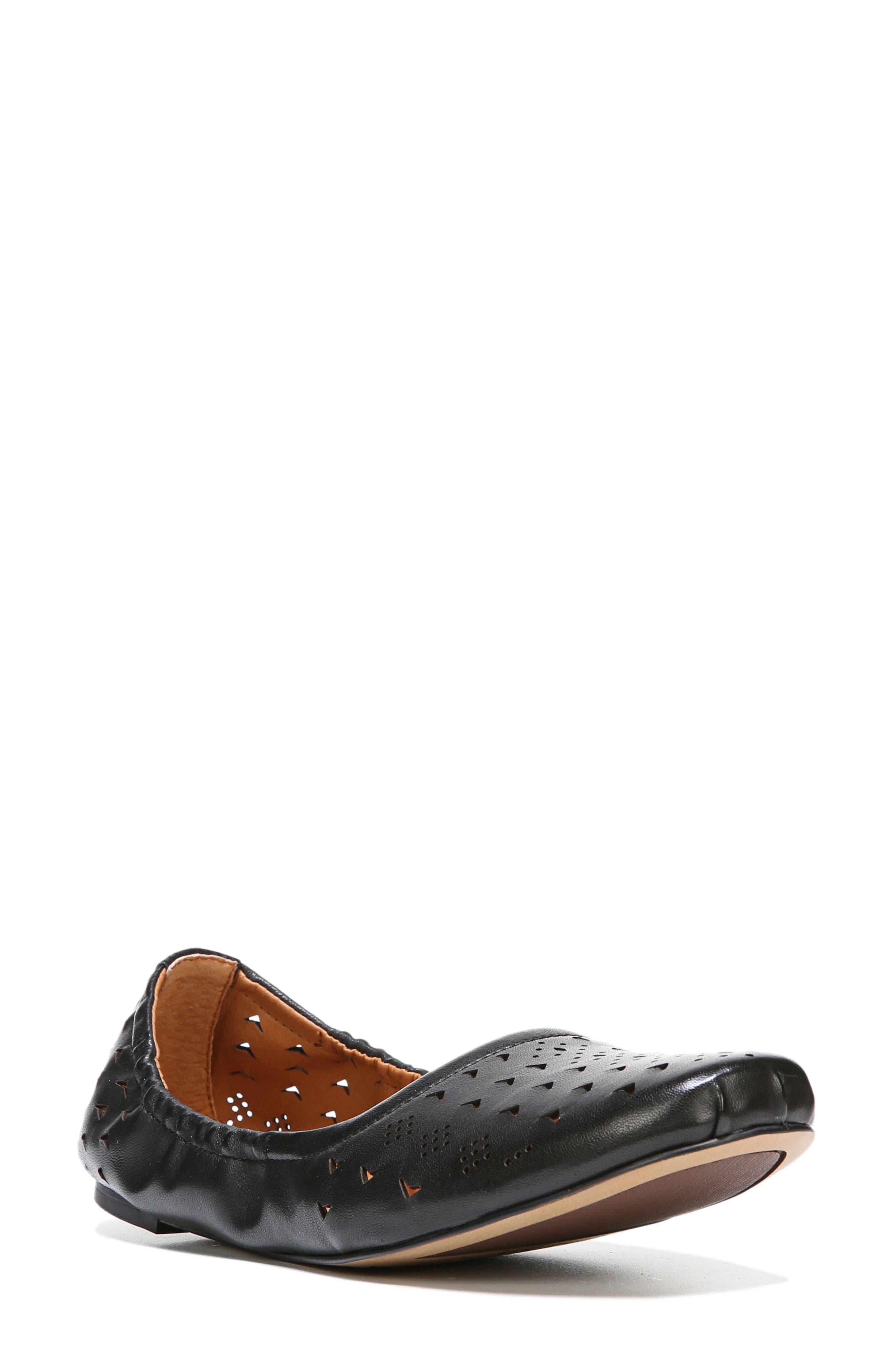 franco sarto perforated flats