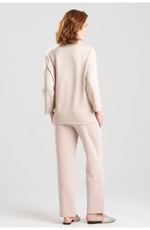 Natori Anywhere Wedge Top In Beige