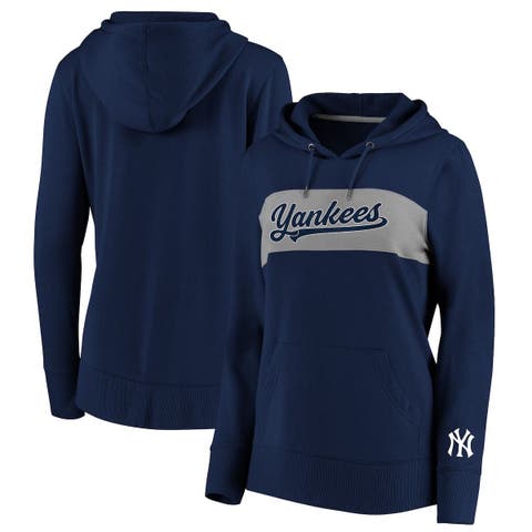 Womens Under Armour Blue New York Yankees Hoodie Sweatshirt Tunic Size  Small S 