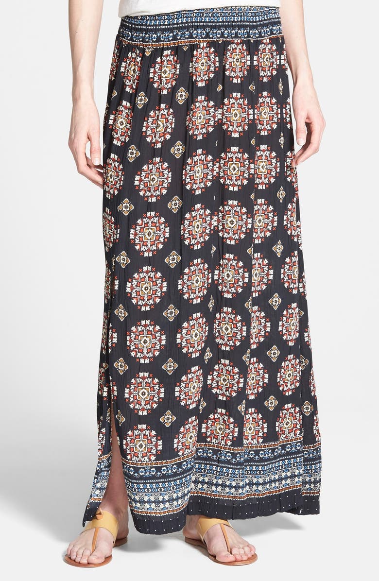 RD Style Print Woven Maxi Skirt | Nordstrom