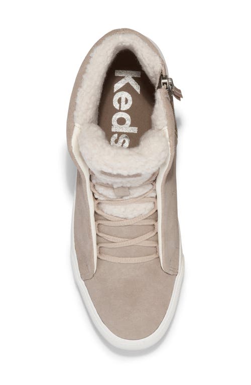 Shop Keds ® Remi Mid Top Bootie In Light Beige