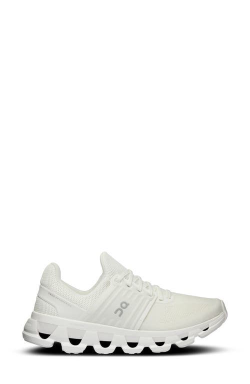 On Cloudswift 3 AD Running Shoe Undyed White/White at Nordstrom,