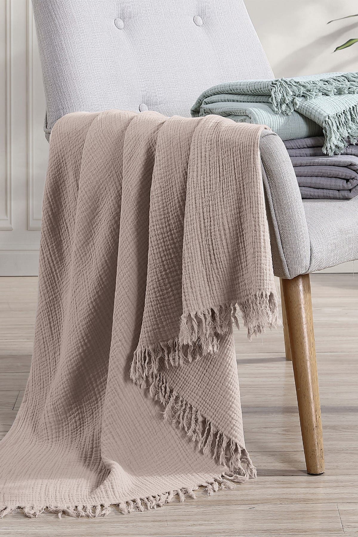 rainbow receiving blanket