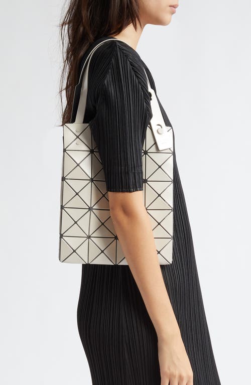 Shop Bao Bao Issey Miyake Carat Tote In Ivory