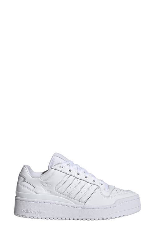Adidas Originals Adidas Forum Bold 3-stripes Basketball Sneaker In White/white/black