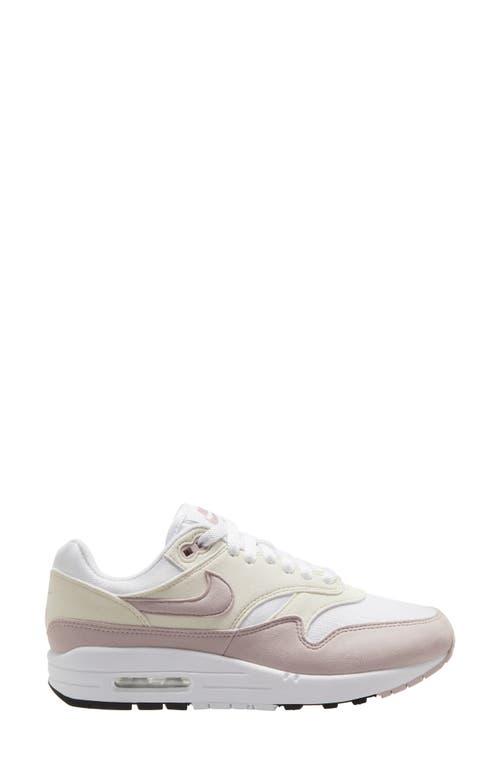 Air Max 1 '87 Sneaker in White/Violet/White