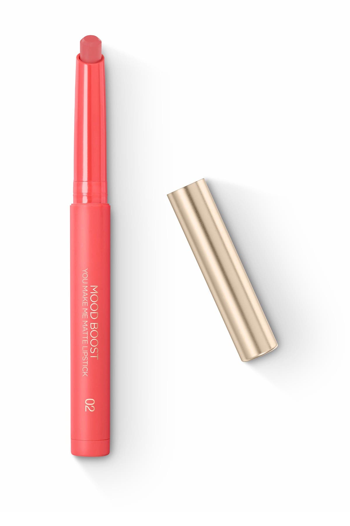 Kiko Milano Mood Boost You Make Me Matte Lipstick In 02 Dusty Coral