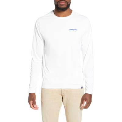 Patagonia Capilene Cool Daily Long Sleeve T-Shirt, White
