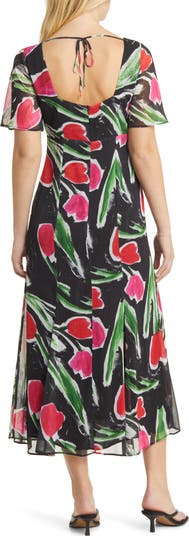 Topshop 2024 patterned dress